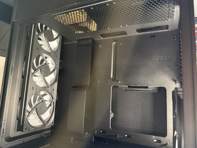System #002 NZXT case with front airflow fans