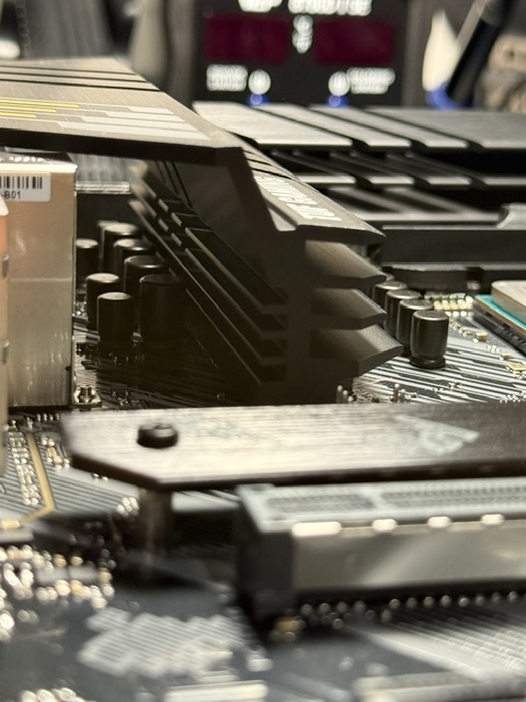 System #002 motherboard detail shot